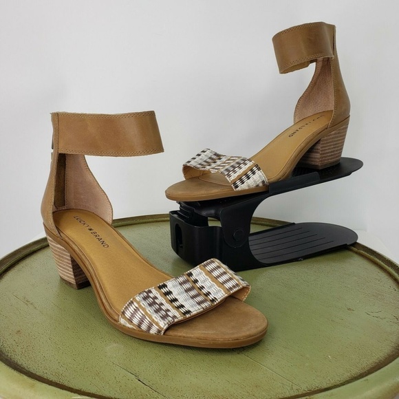 Lucky Brand Shoes - Lucky Brand Batima Block Heel Sandal 8.5 Wide